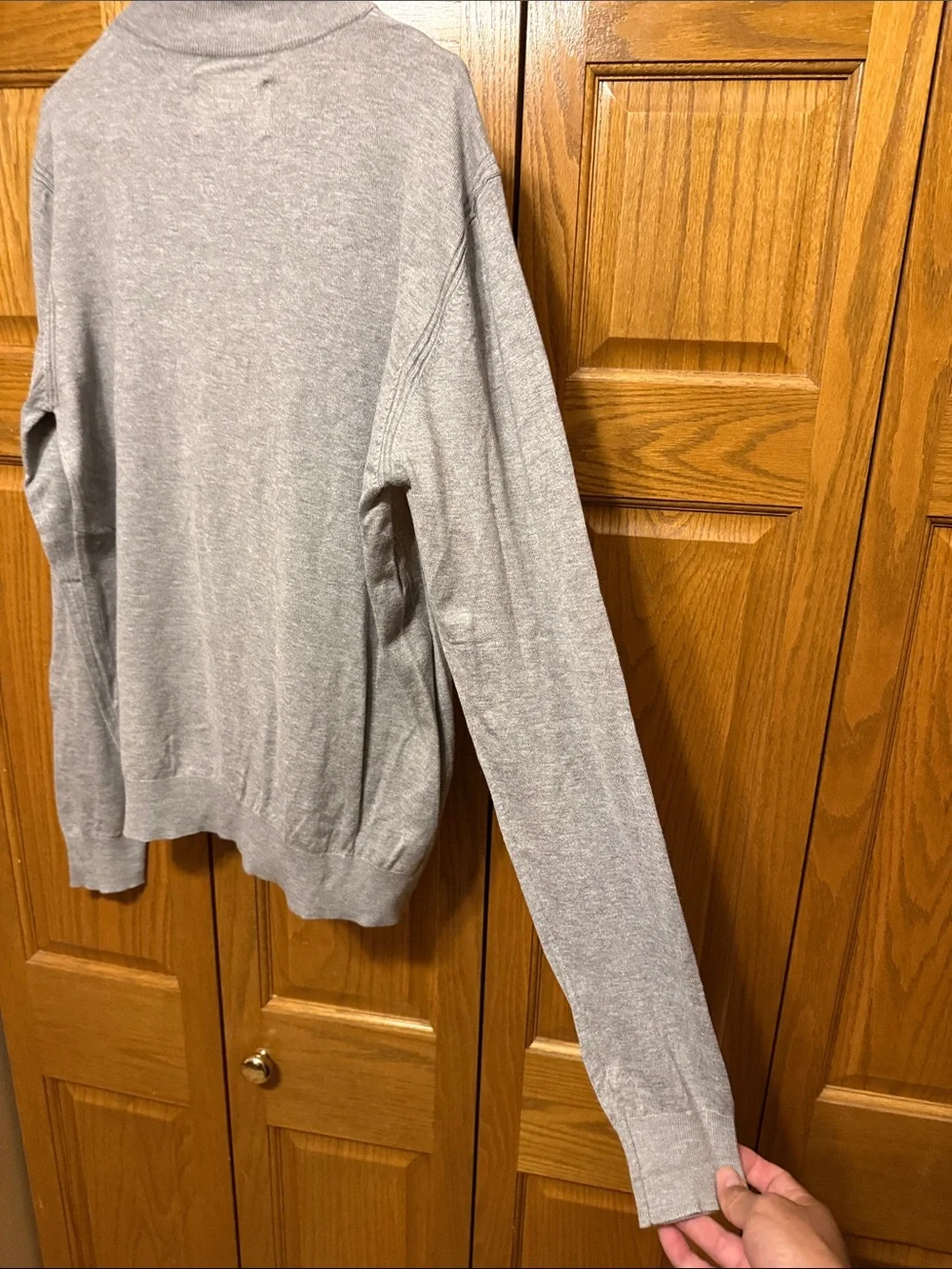 Indigo Men’s Cardigan Gray Full-Zip Sweater-XL